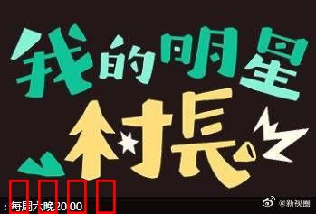 我的明星村长：明星下乡记